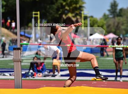 Thumbnail 2 in CIF CCS Trials (Girls High Jump) photogallery.