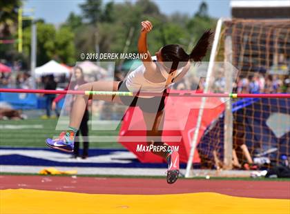 Thumbnail 1 in CIF CCS Trials (Girls High Jump) photogallery.