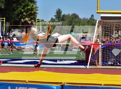 Thumbnail 3 in CIF CCS Trials (Girls High Jump) photogallery.