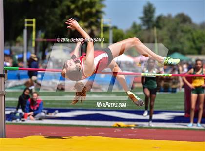 Thumbnail 3 in CIF CCS Trials (Girls High Jump) photogallery.