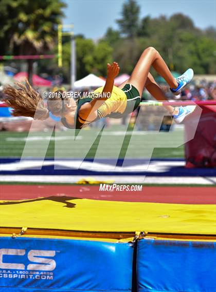 Thumbnail 1 in CIF CCS Trials (Girls High Jump) photogallery.
