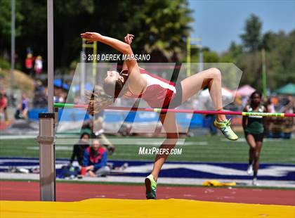 Thumbnail 2 in CIF CCS Trials (Girls High Jump) photogallery.