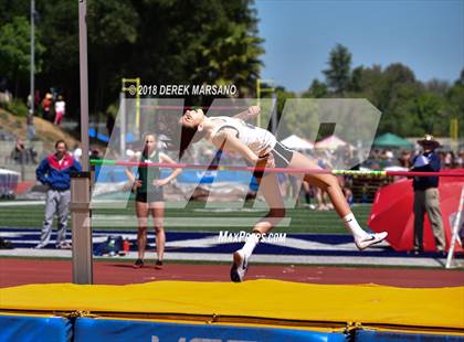 Thumbnail 2 in CIF CCS Trials (Girls High Jump) photogallery.