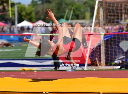 Thumbnail 1 in CIF CCS Trials (Girls High Jump) photogallery.