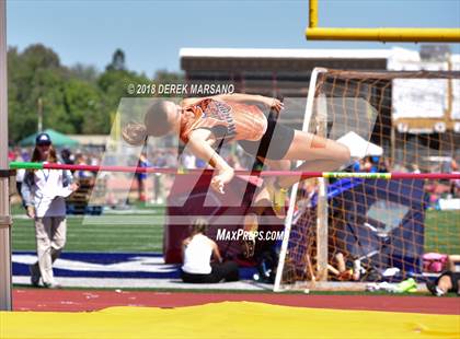 Thumbnail 2 in CIF CCS Trials (Girls High Jump) photogallery.