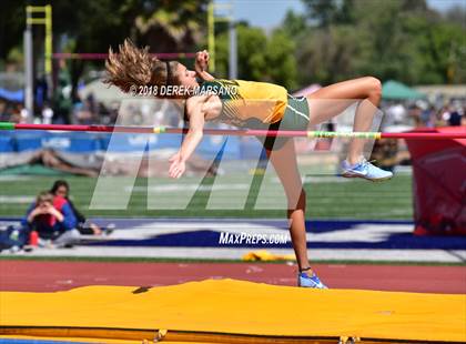 Thumbnail 1 in CIF CCS Trials (Girls High Jump) photogallery.