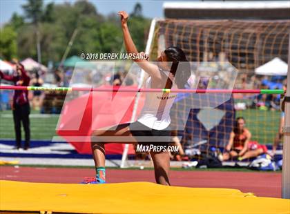 Thumbnail 3 in CIF CCS Trials (Girls High Jump) photogallery.