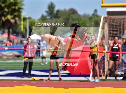 Thumbnail 3 in CIF CCS Trials (Girls High Jump) photogallery.