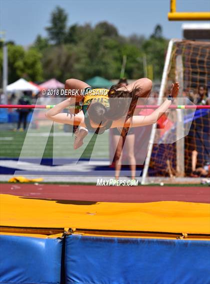Thumbnail 2 in CIF CCS Trials (Girls High Jump) photogallery.