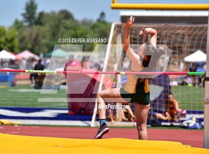 Thumbnail 3 in CIF CCS Trials (Girls High Jump) photogallery.