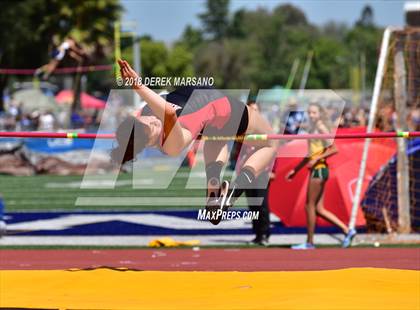 Thumbnail 3 in CIF CCS Trials (Girls High Jump) photogallery.