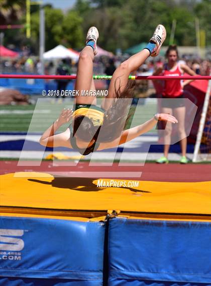 Thumbnail 3 in CIF CCS Trials (Girls High Jump) photogallery.