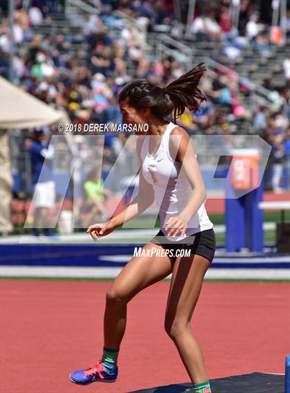 Thumbnail 1 in CIF CCS Trials (Girls High Jump) photogallery.