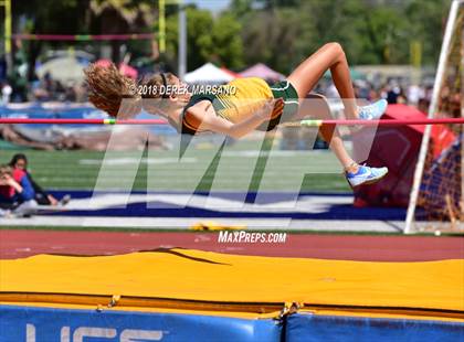 Thumbnail 2 in CIF CCS Trials (Girls High Jump) photogallery.