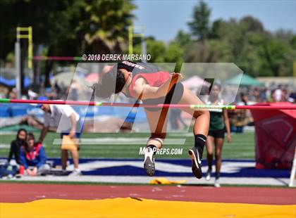 Thumbnail 3 in CIF CCS Trials (Girls High Jump) photogallery.
