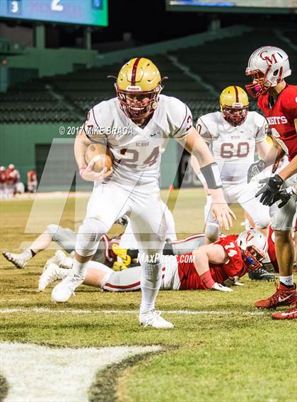 Thumbnail 3 in Catholic Memorial vs. Boston College High photogallery.
