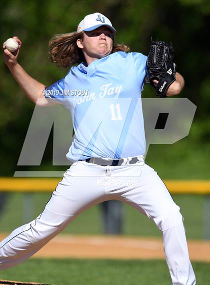 Thumbnail 3 in Port Chester @ John Jay-East Fishkill (Section 1 Class AA 1st Round) photogallery.