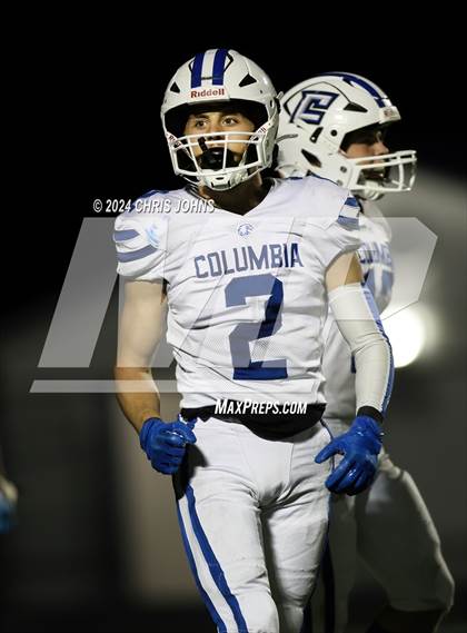 Thumbnail 3 in Columbia @ Cahokia (IHSA 4A first round) photogallery.
