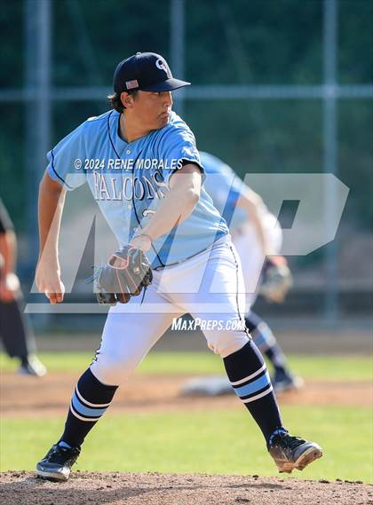 Thumbnail 2 in Moorpark vs Crescenta Valley ( CIF SS D2 Round 1 Playoff) photogallery.