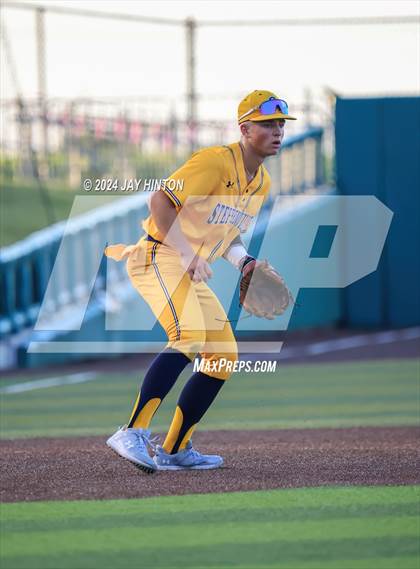 Thumbnail 1 in Krum @ Stephenville (UIL Baseball 4A Region 1 Regional Quarterfinal - Game 1) photogallery.