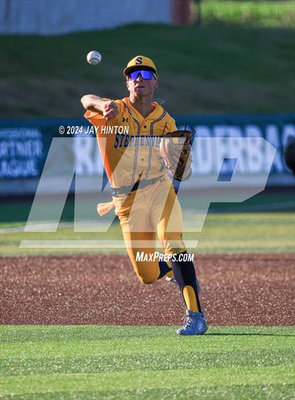 Thumbnail 3 in Krum @ Stephenville (UIL Baseball 4A Region 1 Regional Quarterfinal - Game 1) photogallery.