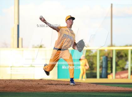 Thumbnail 2 in Krum @ Stephenville (UIL Baseball 4A Region 1 Regional Quarterfinal - Game 1) photogallery.