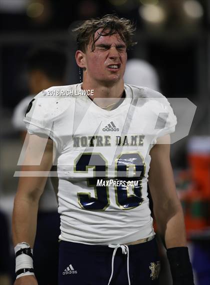 Thumbnail 2 in Notre Dame (SO) @ La Habra (CIF SS D2 Playoff) photogallery.