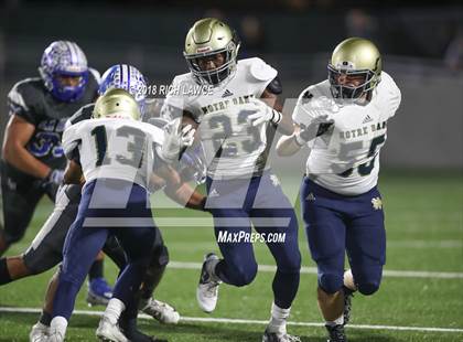 Thumbnail 1 in Notre Dame (SO) @ La Habra (CIF SS D2 Playoff) photogallery.