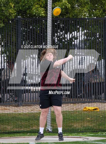 Thumbnail 2 in Devon Allen Invitational (Discus) photogallery.