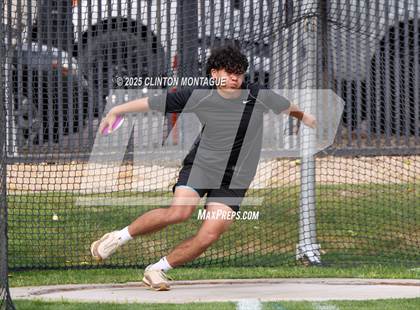 Thumbnail 2 in Devon Allen Invitational (Discus) photogallery.