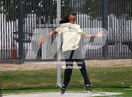 Thumbnail 2 in Devon Allen Invitational (Discus) photogallery.