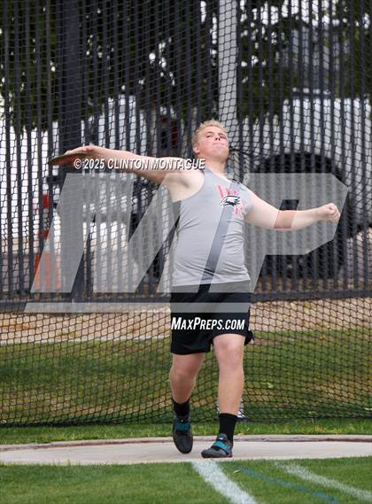 Thumbnail 1 in Devon Allen Invitational (Discus) photogallery.