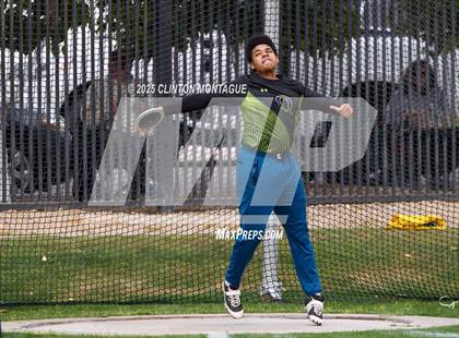 Thumbnail 2 in Devon Allen Invitational (Discus) photogallery.