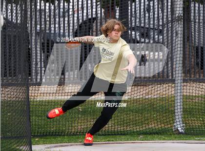 Thumbnail 2 in Devon Allen Invitational (Discus) photogallery.