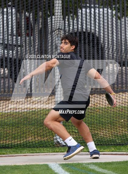 Thumbnail 2 in Devon Allen Invitational (Discus) photogallery.
