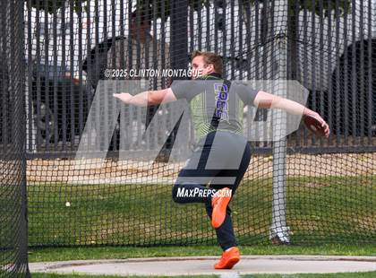 Thumbnail 2 in Devon Allen Invitational (Discus) photogallery.