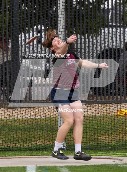 Thumbnail 3 in Devon Allen Invitational (Discus) photogallery.