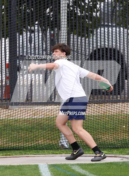 Thumbnail 2 in Devon Allen Invitational (Discus) photogallery.