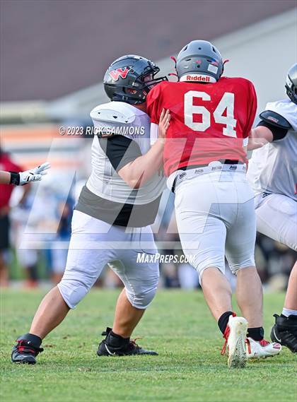 Thumbnail 1 in South Stanly vs West Cabarrus (Scrimmage) photogallery.