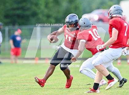 Thumbnail 2 in South Stanly vs West Cabarrus (Scrimmage) photogallery.