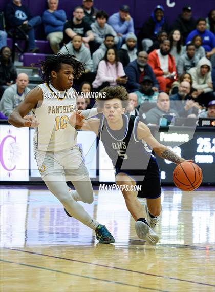 Thumbnail 1 in Quincy vs. O'Fallon (Prairie Farms Holiday Classic) photogallery.