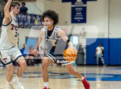 Thumbnail 2 in Northwood Temple Academy vs. Trinity Christian photogallery.