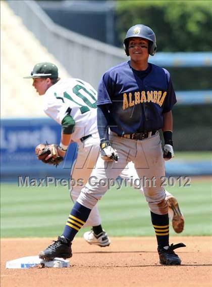 Thumbnail 2 in Alhambra vs. Bonita (CIF SS D3 Final) photogallery.