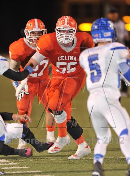 Thumbnail 3 in Celina vs. Krum (UIL 3A Division 2 Bi-District Playoff) photogallery.