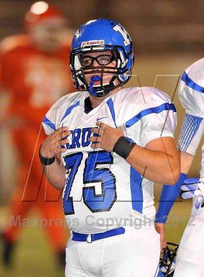 Thumbnail 2 in Celina vs. Krum (UIL 3A Division 2 Bi-District Playoff) photogallery.