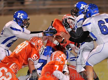 Thumbnail 1 in Celina vs. Krum (UIL 3A Division 2 Bi-District Playoff) photogallery.