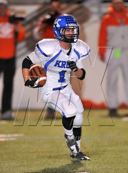 Thumbnail 2 in Celina vs. Krum (UIL 3A Division 2 Bi-District Playoff) photogallery.