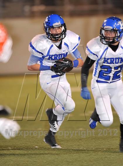 Thumbnail 3 in Celina vs. Krum (UIL 3A Division 2 Bi-District Playoff) photogallery.