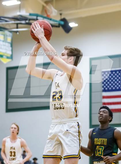 Thumbnail 2 in Newman Smith vs Prestonwood Christian (CFB Classic) photogallery.