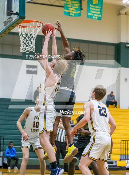 Thumbnail 2 in Newman Smith vs Prestonwood Christian (CFB Classic) photogallery.